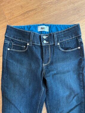 Paige Jeans Hidden Hills Straight Fountain Wash 28W x 29L